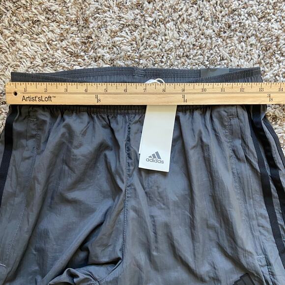 Adidas Tiro Woven Pant Men's S Grey Six Tapered Zipper Leg Athletic Track Pant - Picture 5 of 6